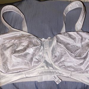 BALI 3062 Double Support® Lace Wirefree BRA Sz 36DD. Preowned